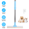 3Pcs Pet Hair Removal Kit Multi-Fabric Dog Cat Hair Scraper Lint Shaver Rake Adjustable Telescopic Rod For Carpet Rug Clothes Couch
