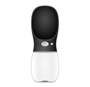 Pet Water Cup Outdoor Portable Water Bottle (Color: black, style: 550ML)